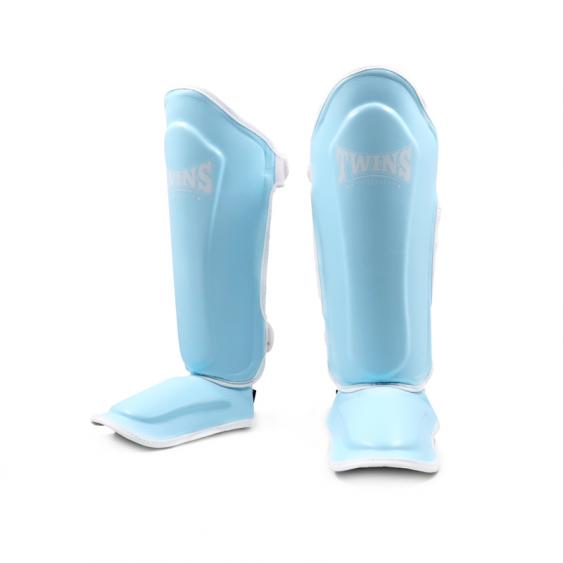 Twins SGL10P White Double Padded Shin Guards