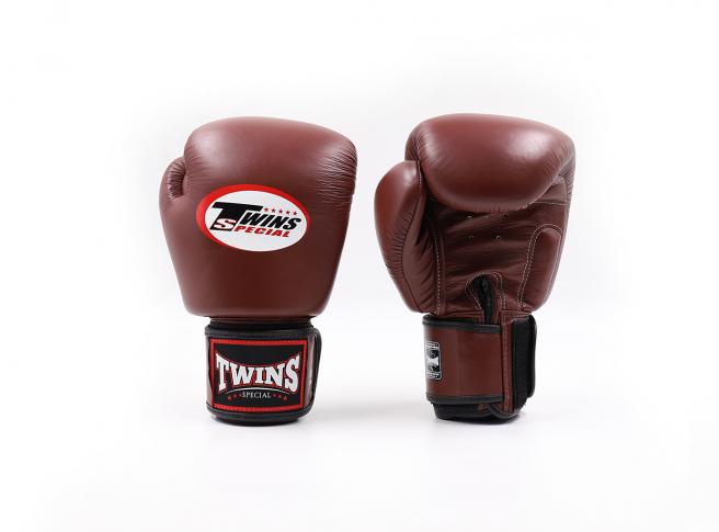 Twins BGVL3 Black Velcro Muay Thai Gloves