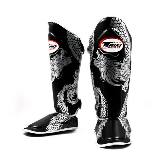 Twins FSGL10-49 Flying Drago Double Padded Shin Guards