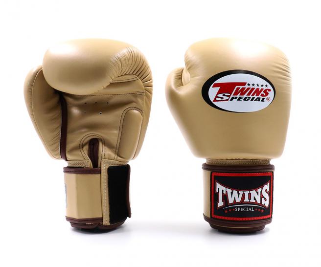 Twins BGVL3 Black Velcro Muay Thai Gloves