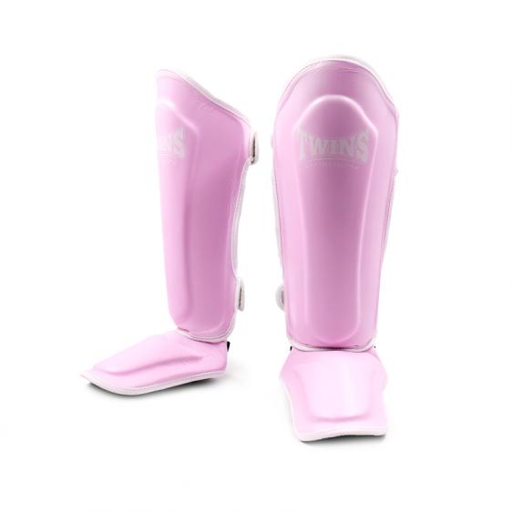 Twins SGL10P White Double Padded Shin Guards