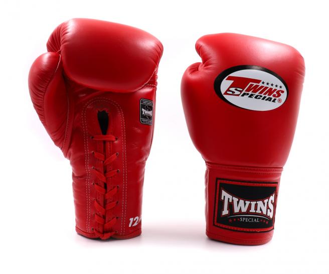 Twins BGLL1 Lace-Up Muay Thai Boxing Gloves