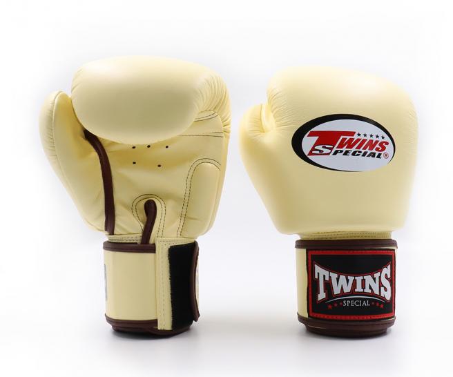 Twins BGVL3 Black Velcro Muay Thai Gloves