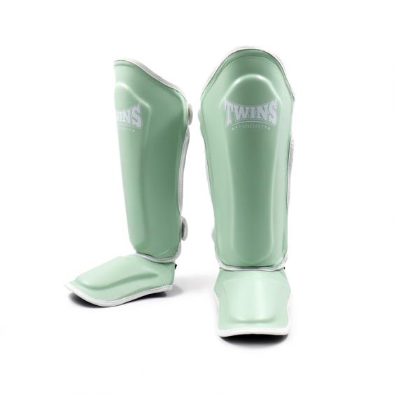 Twins SGL10P White Double Padded Shin Guards