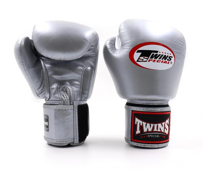 Twins BGVL3 Black Velcro Muay Thai Gloves