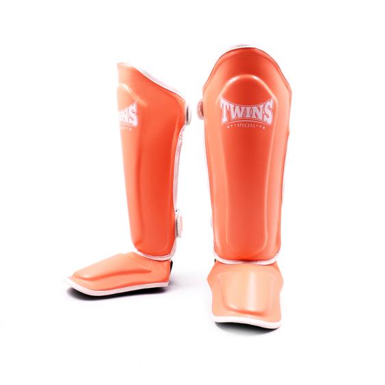 Twins SGL10P White Double Padded Shin Guards