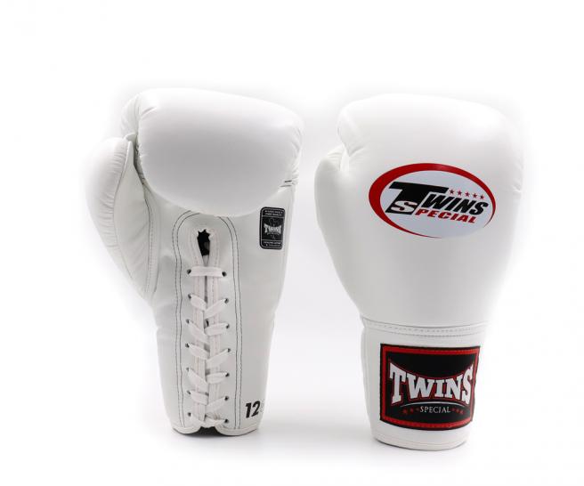 Twins BGLL1 Lace-Up Muay Thai Boxing Gloves