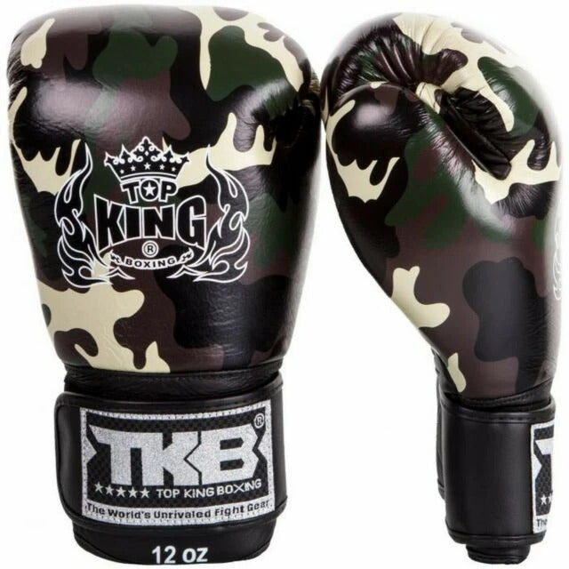 Top King Boxing Gloves – TKBGEM-03 – Army series